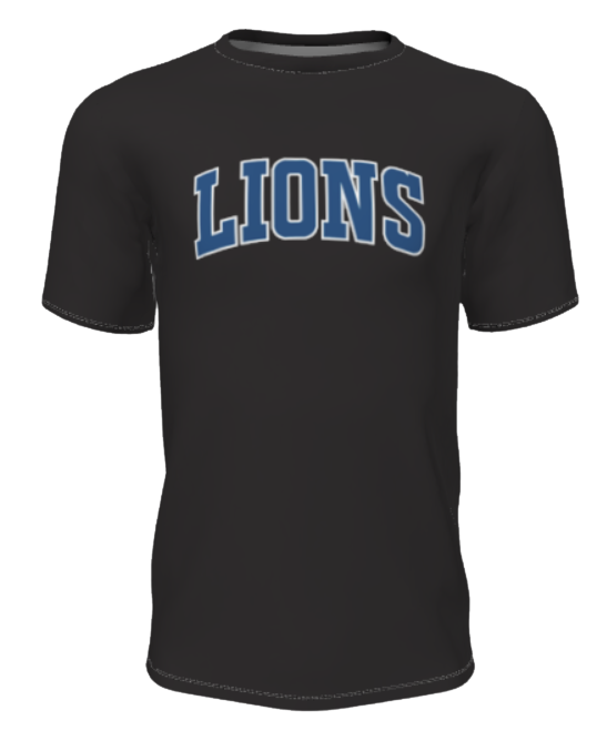 Lions Personalized Practice Jersey 10U