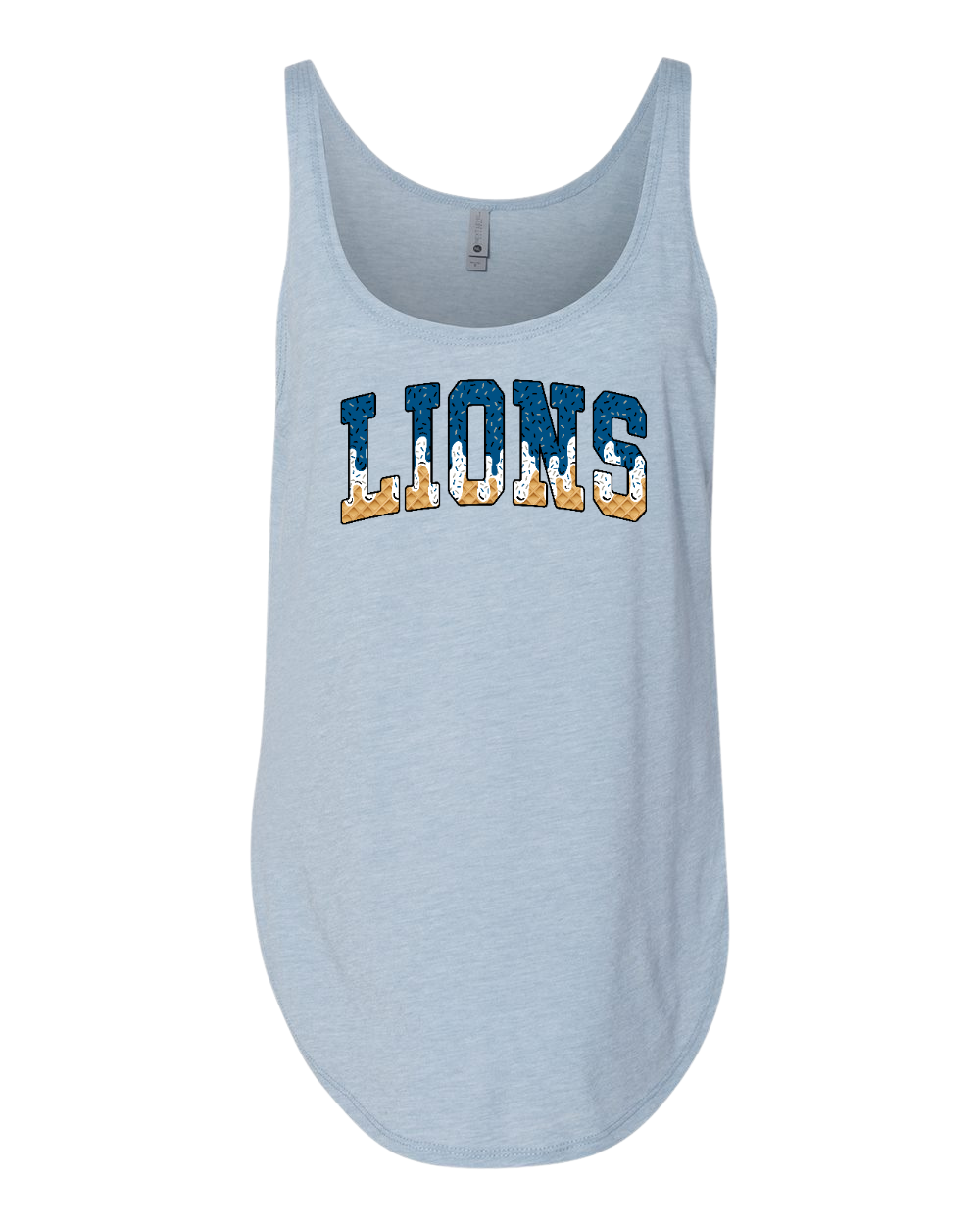 Winder Lions Ice Cream Drip Women's Festival Tank