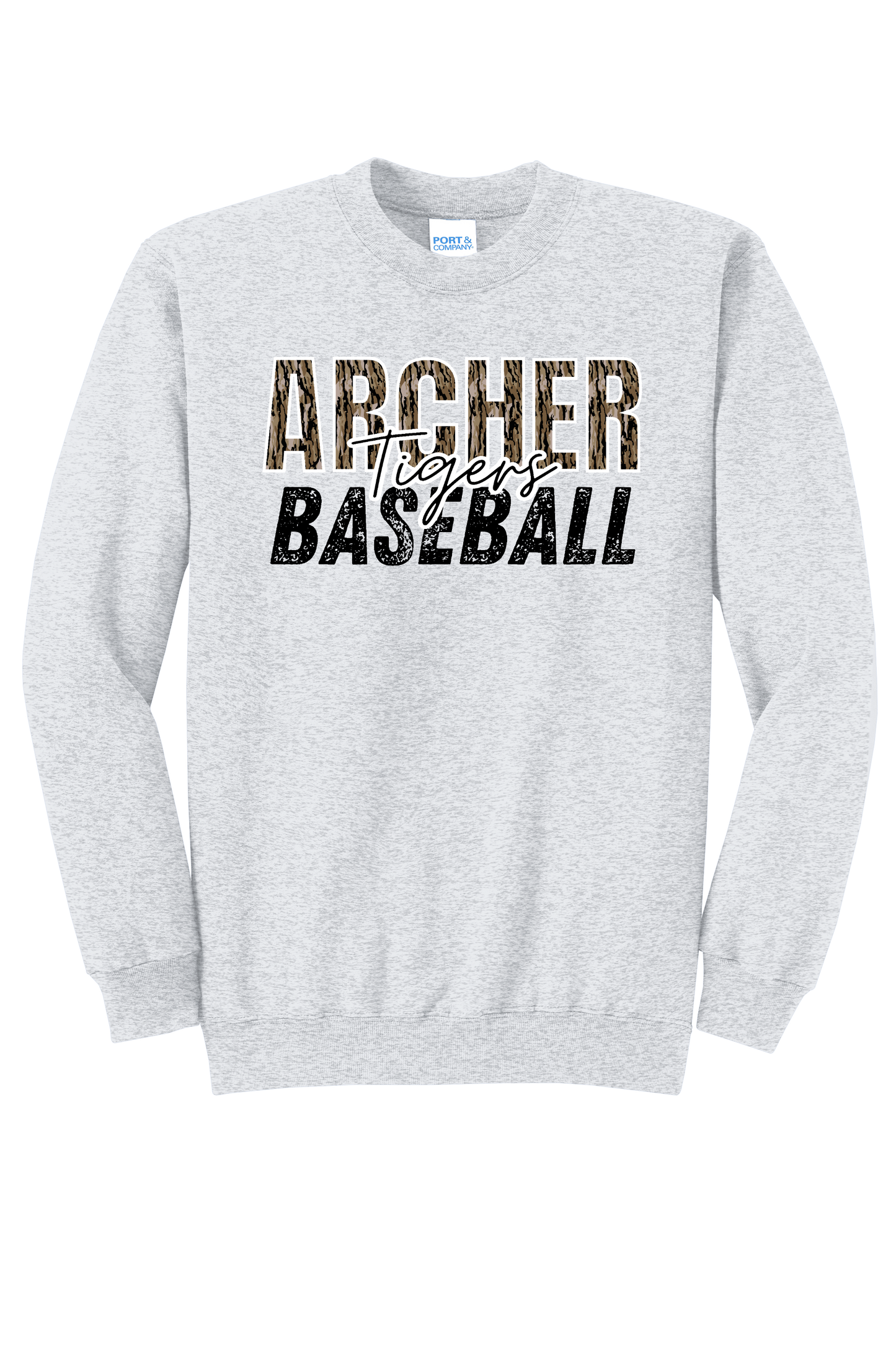 Archer Rec Bottomland Camo Crewneck Adult Sweatshirt
