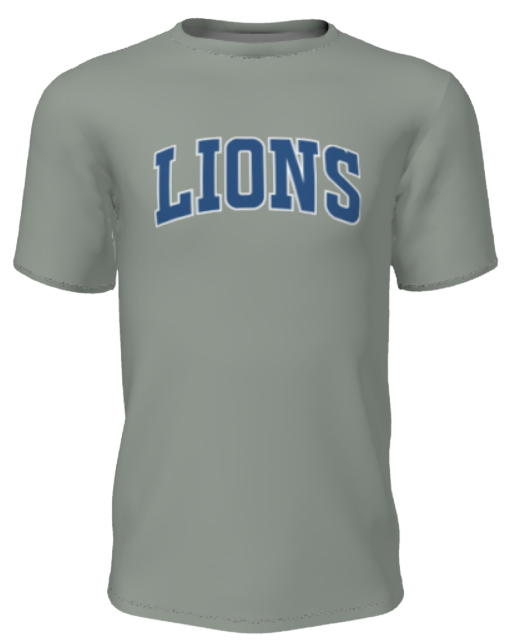 Lions Personalized Practice Jersey 10U