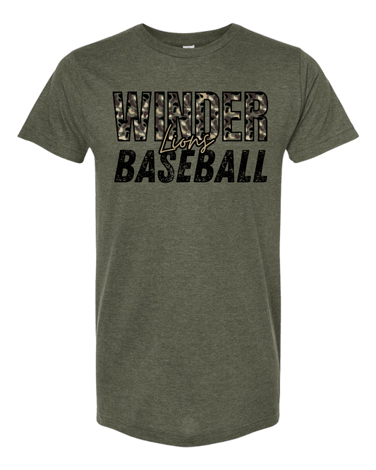 Winder Lions Duck Camo Tee - Youth/Adult