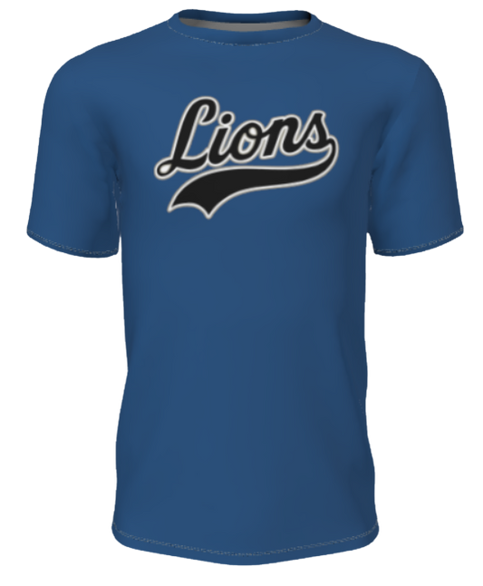 Lions Personalized Practice Jersey 8U