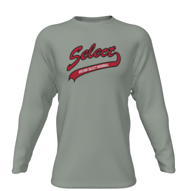 Archer Select Logo Performance Tee - Long Sleeve 7U