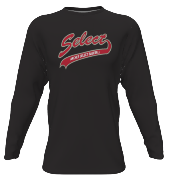 Archer Select Logo Performance Tee - Long Sleeve 7U