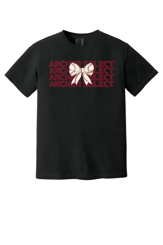 Archer Select Comfort Color Bow Tee