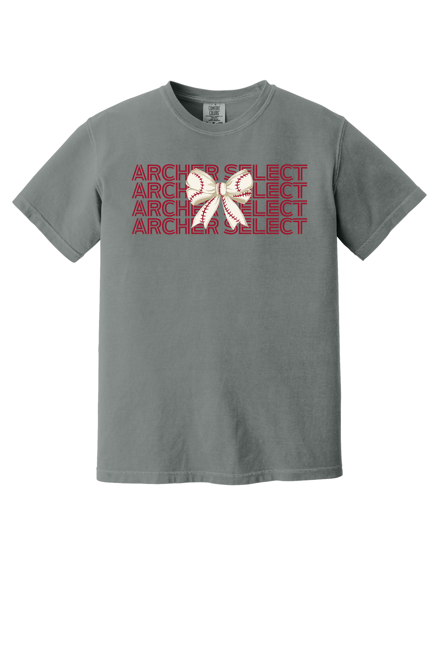 Archer Select Comfort Color Bow Tee