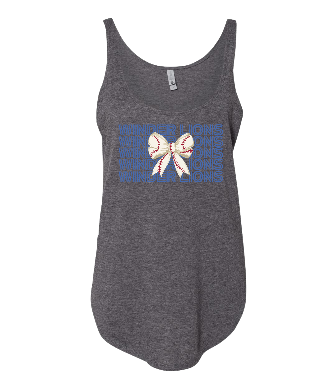 Winder Lions Bow Women's Festival Tank