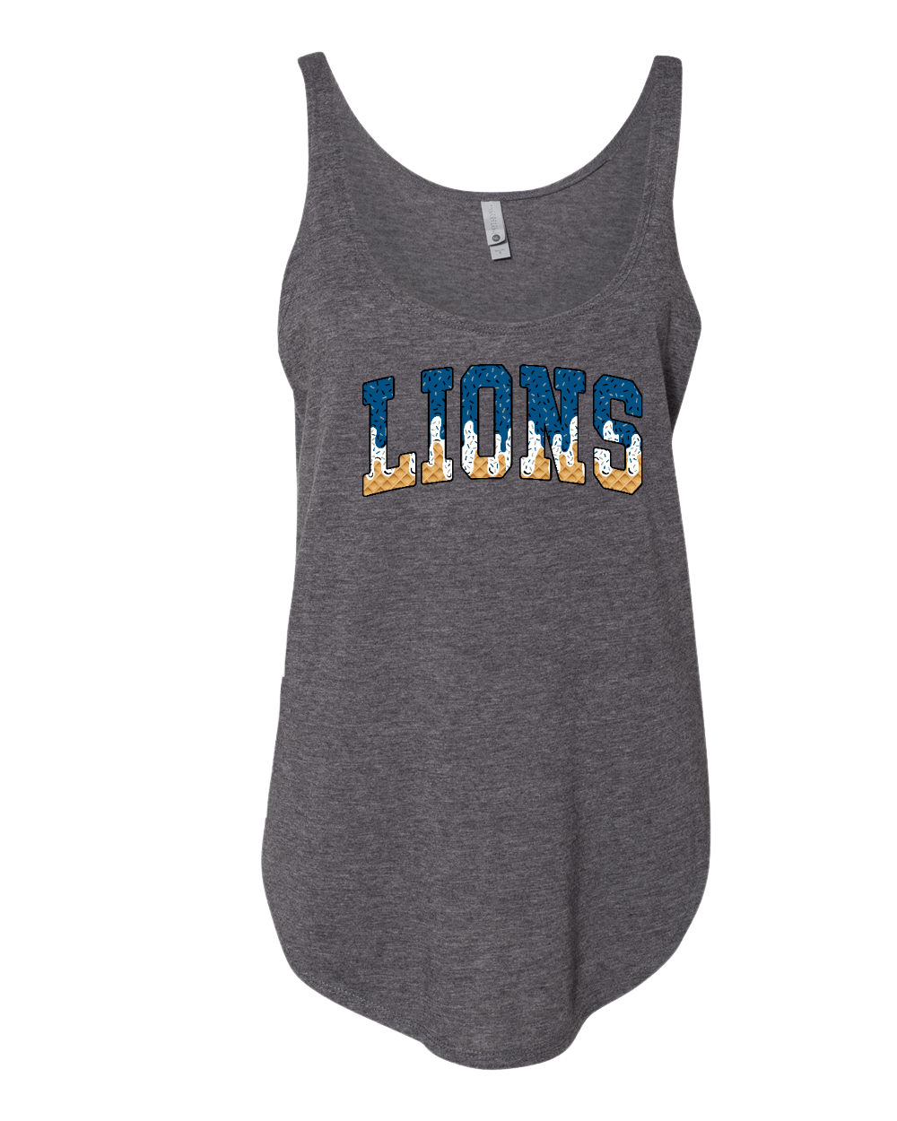 Winder Lions Ice Cream Drip Women's Festival Tank