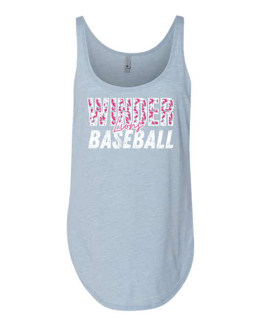 Winder Lions Women's Festival Tank Duck Camo