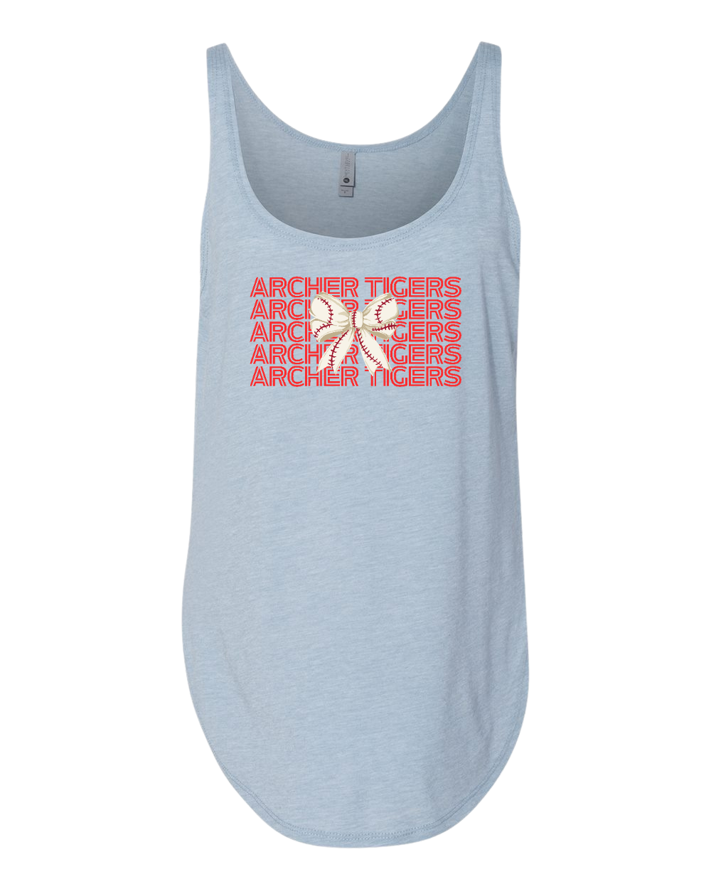 Archer Tigers Bow Women's Festival Tank
