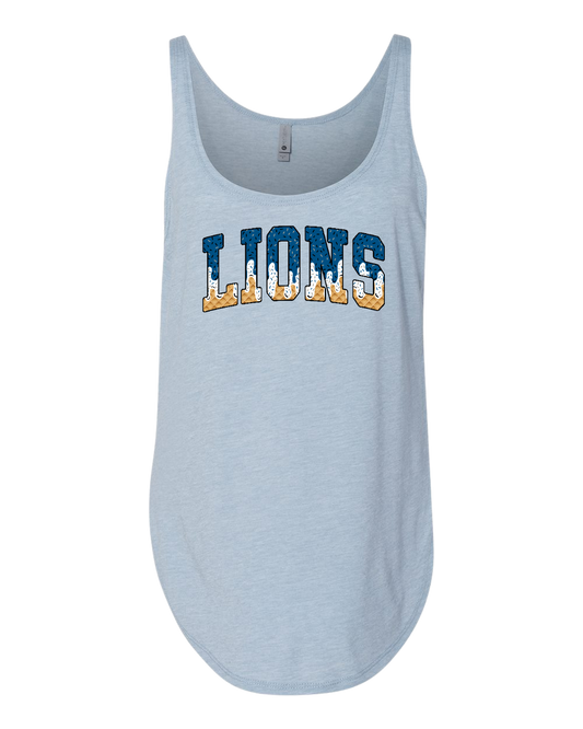 Winder Lions Ice Cream Drip Women's Festival Tank