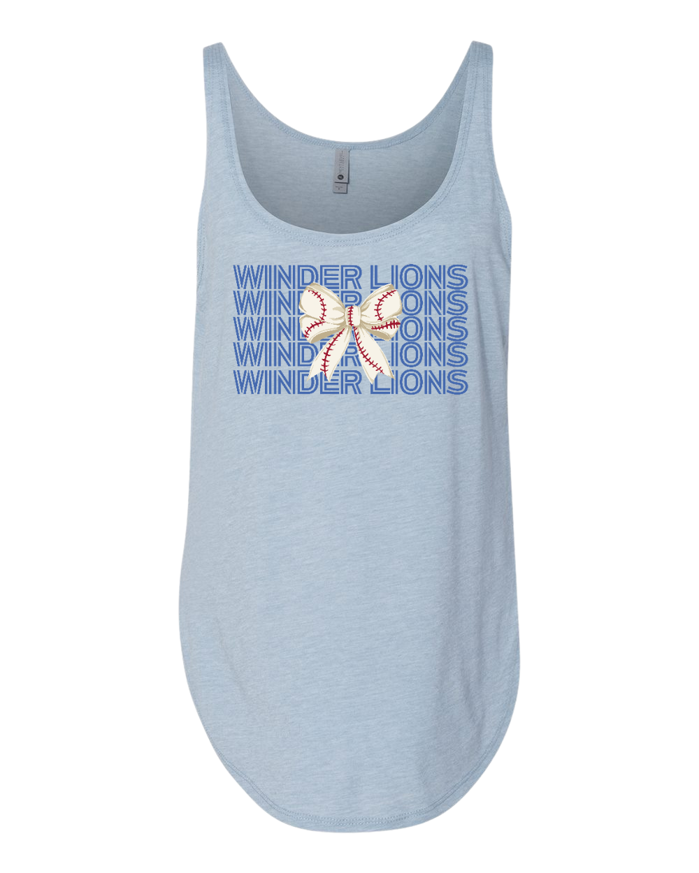Winder Lions Bow Women's Festival Tank