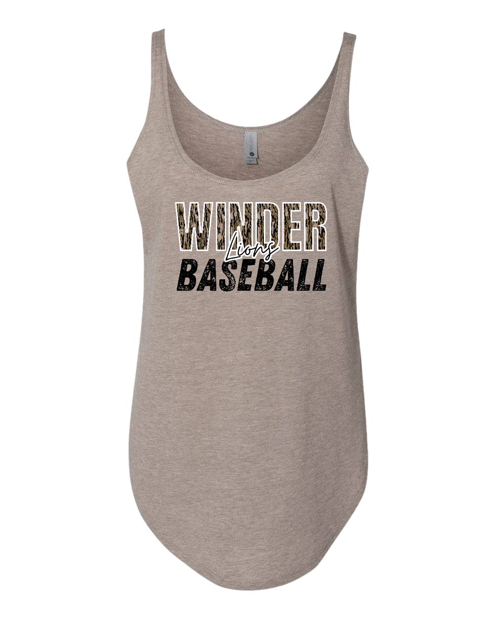 Winder Lions Women's Festival Tank Bottomland Camo