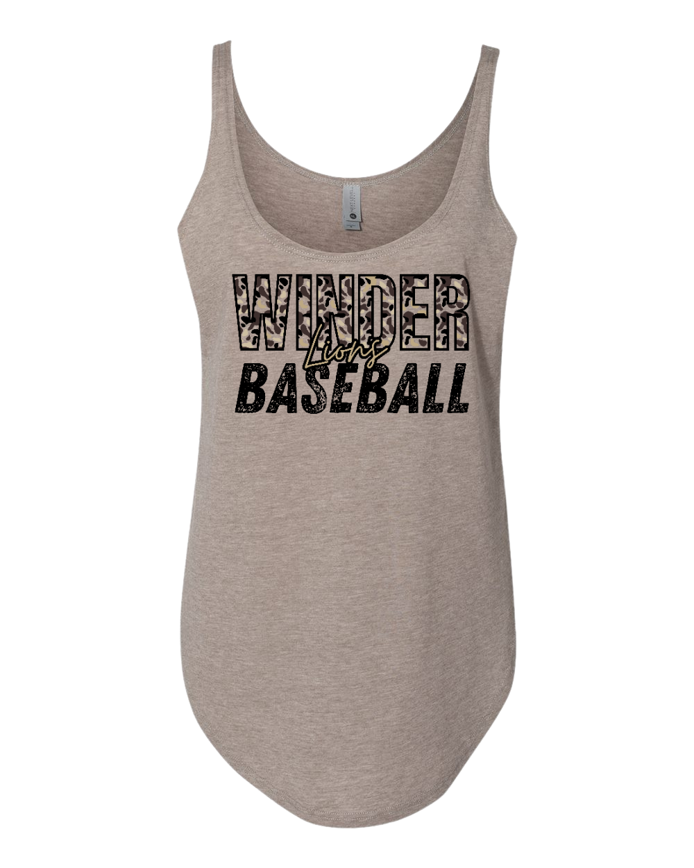 Winder Lions Women's Festival Tank Duck Camo