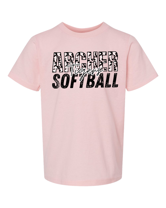 Archer Softball Duck Camo Tee - Youth/Adult