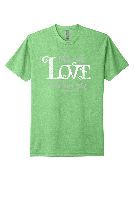 Unoffendable: Love Above All T-Shirt (Green Apple)
