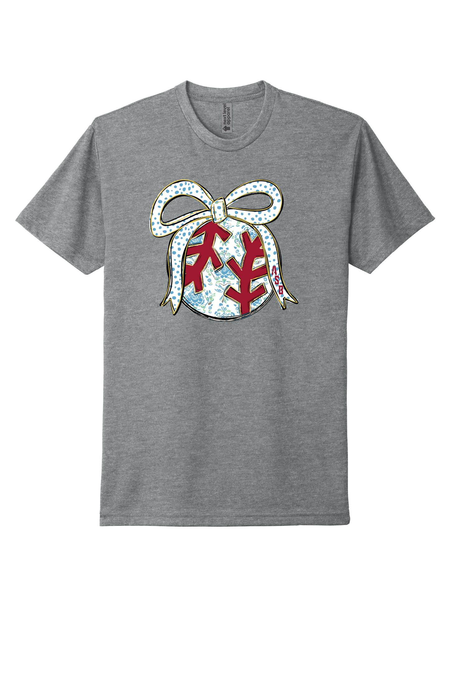 Baseball Bow Tee (Adult)