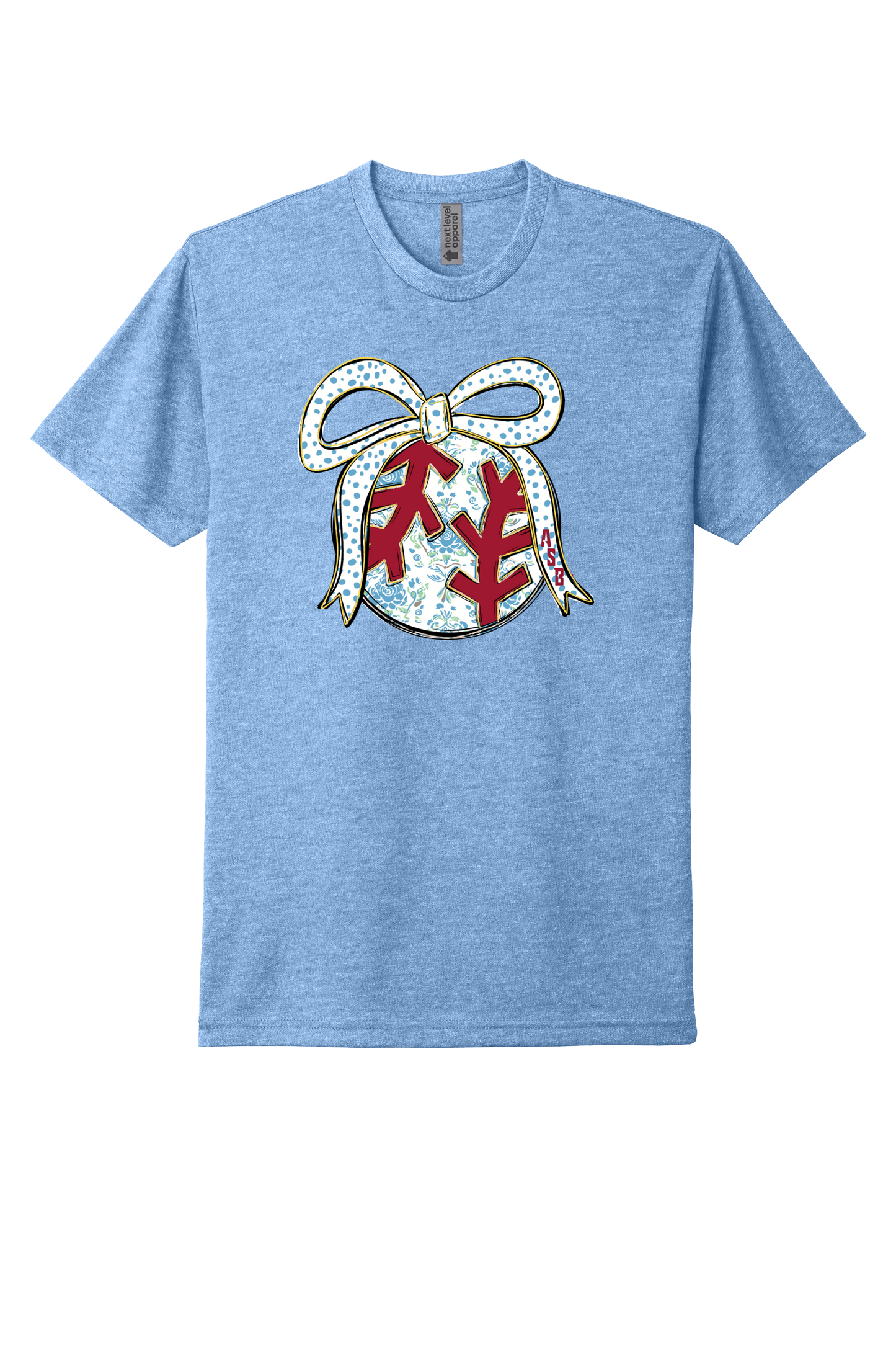 Baseball Bow Tee (Adult)