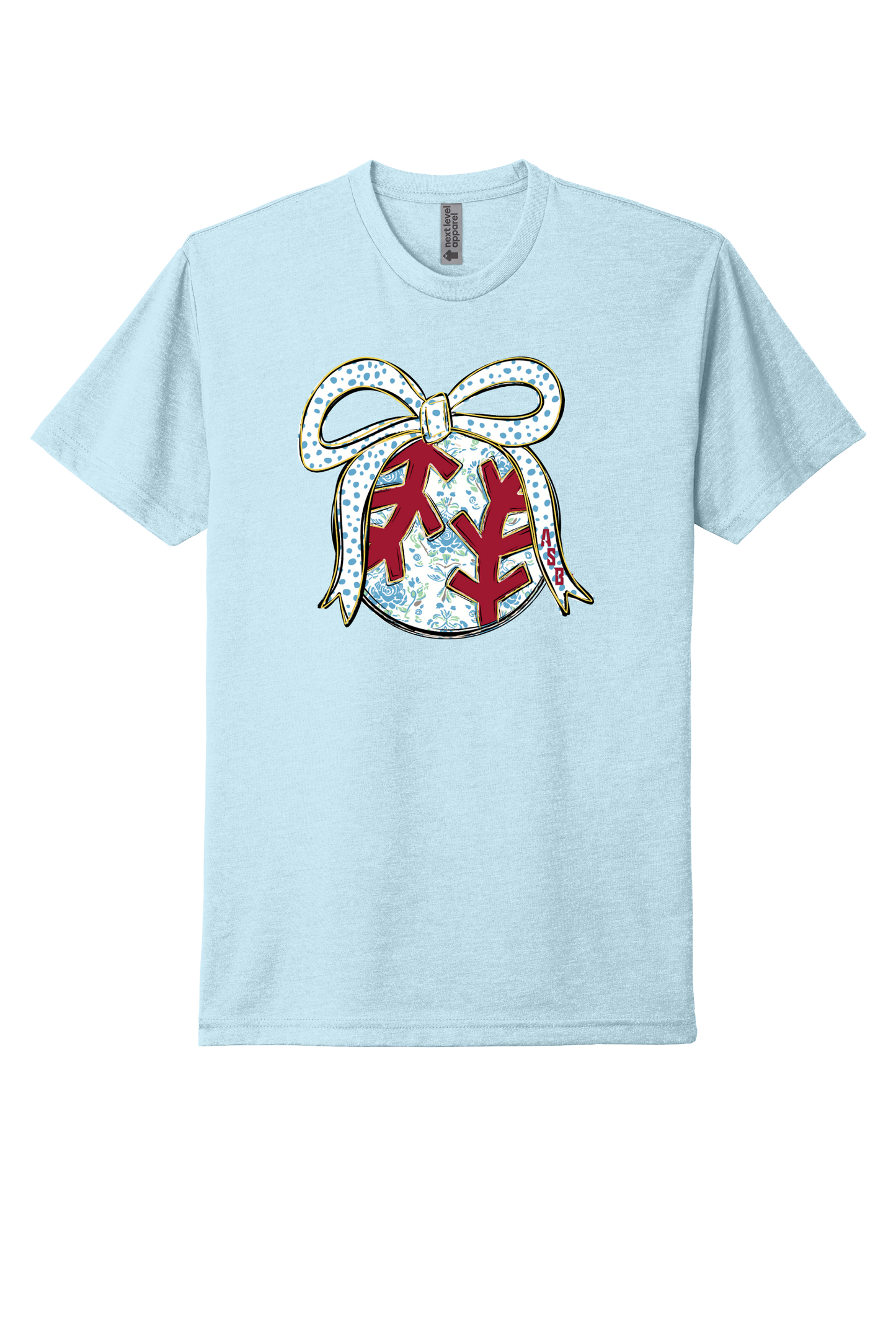 Baseball Bow Tee (Adult)