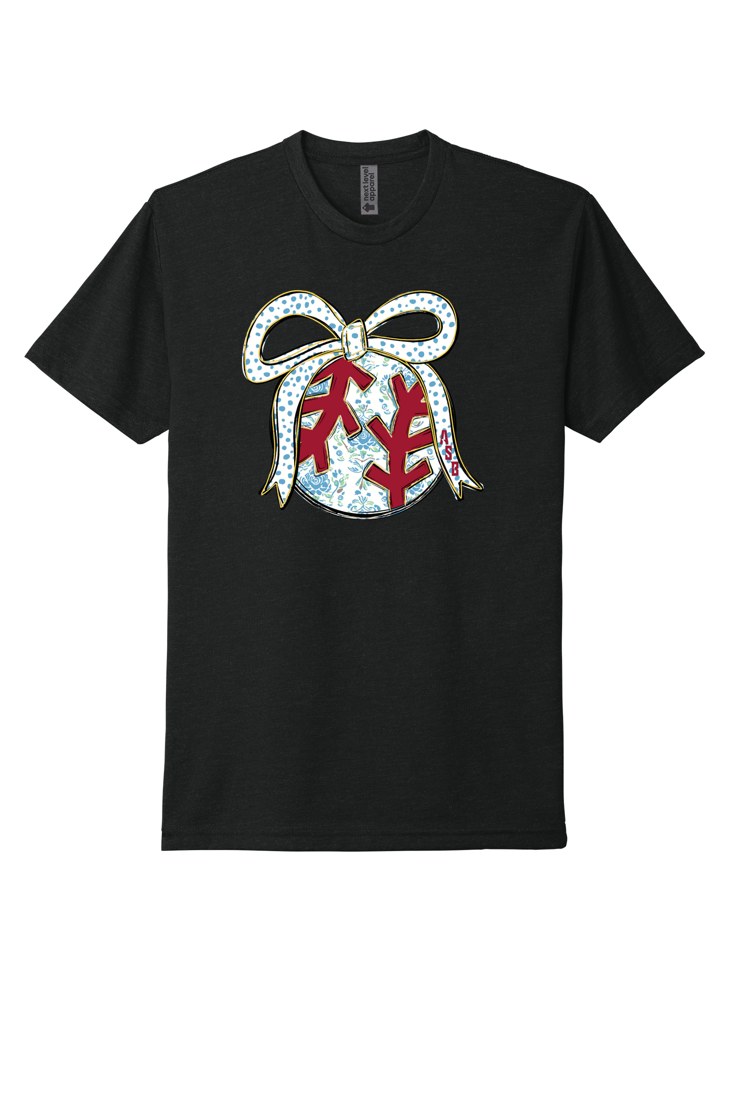 Baseball Bow Tee (Adult)