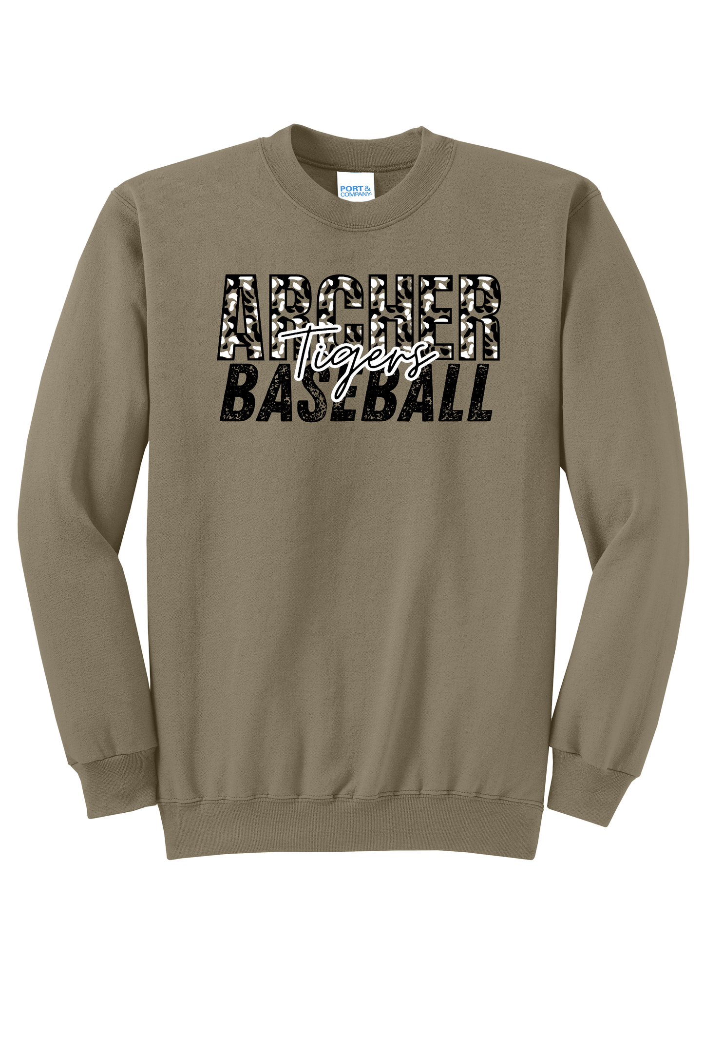 Archer Rec Duck Camo Crewneck Adult Sweatshirt