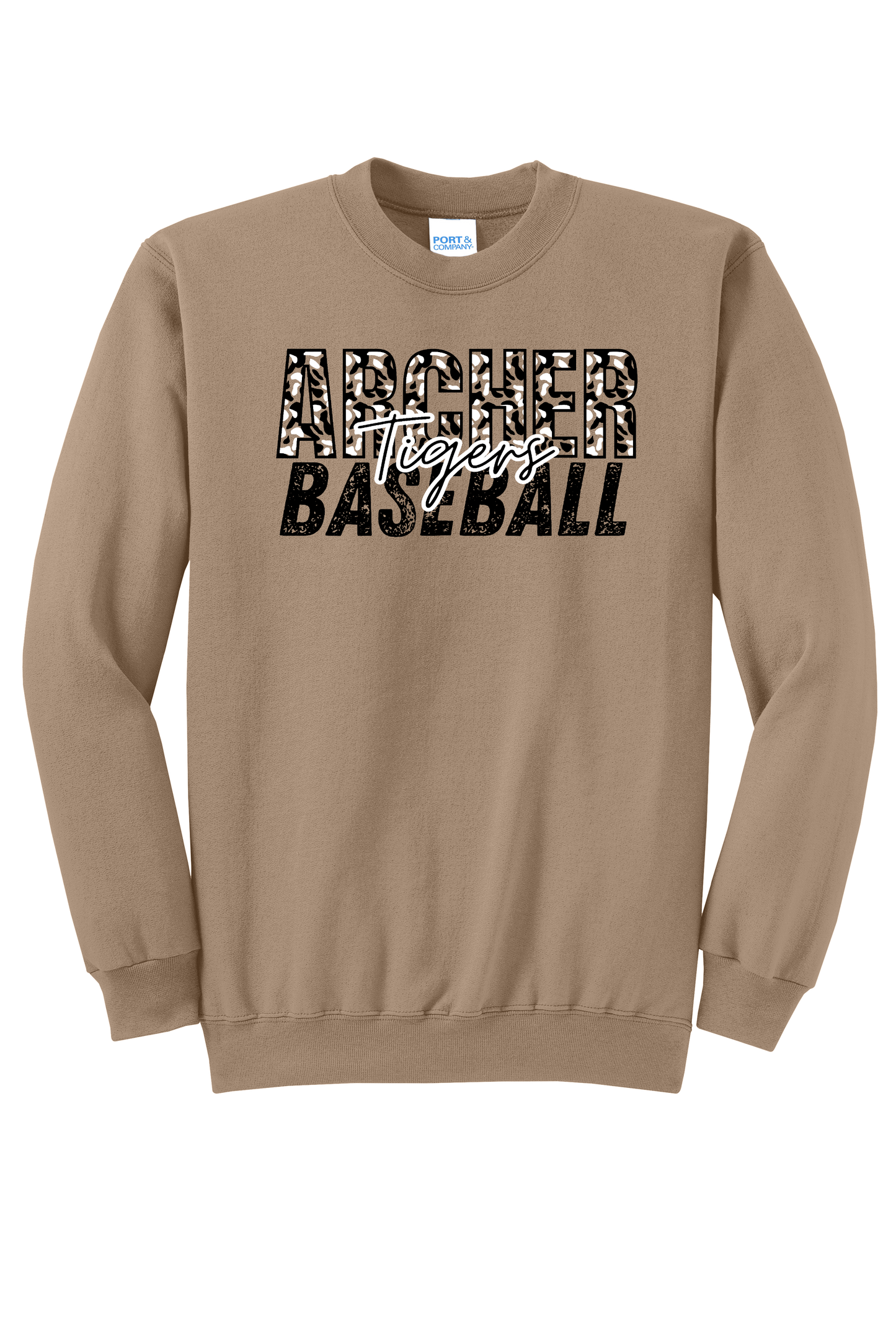 Archer Rec Duck Camo Crewneck Adult Sweatshirt