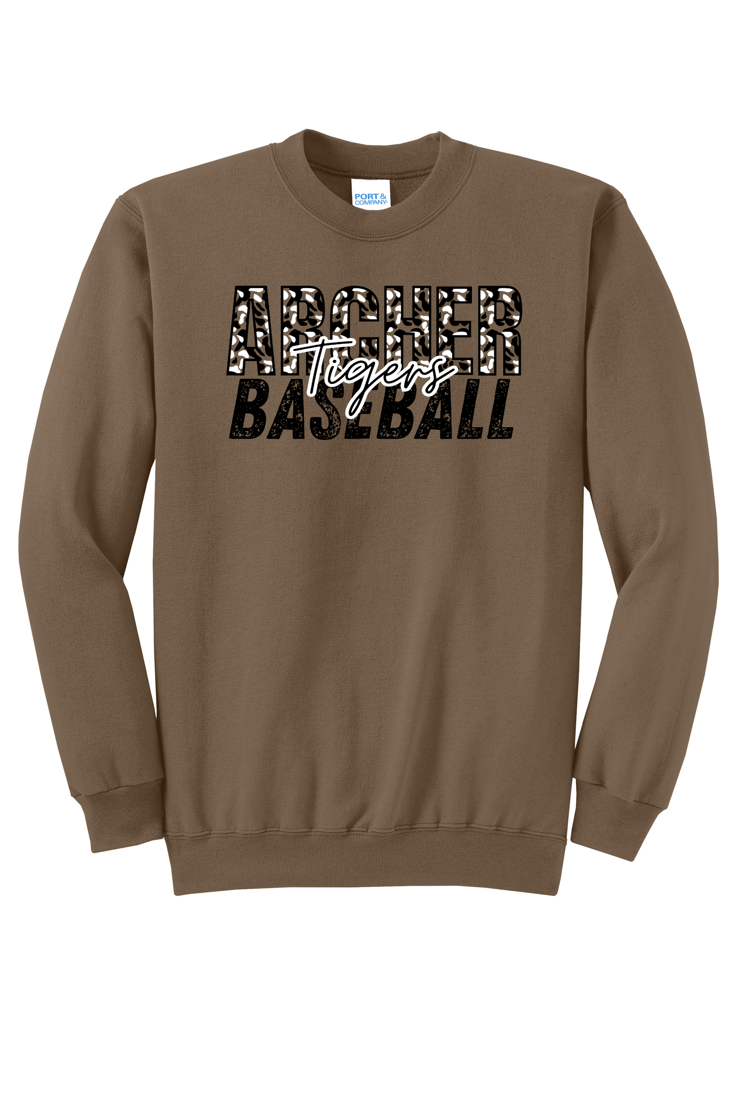 Archer Rec Duck Camo Crewneck Adult Sweatshirt