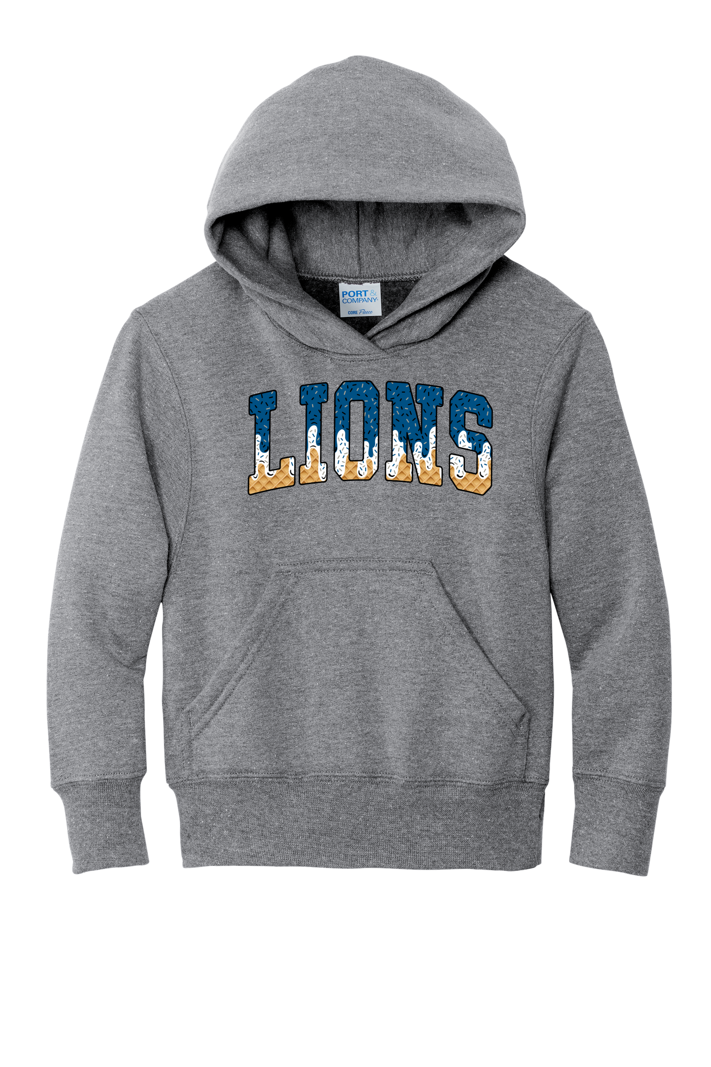 Winder Lions Ice Cream Drip Hoodie Youth/Adult
