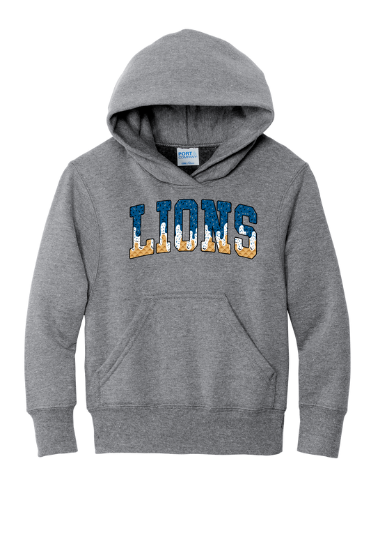 Winder Lions Ice Cream Drip Hoodie Youth/Adult