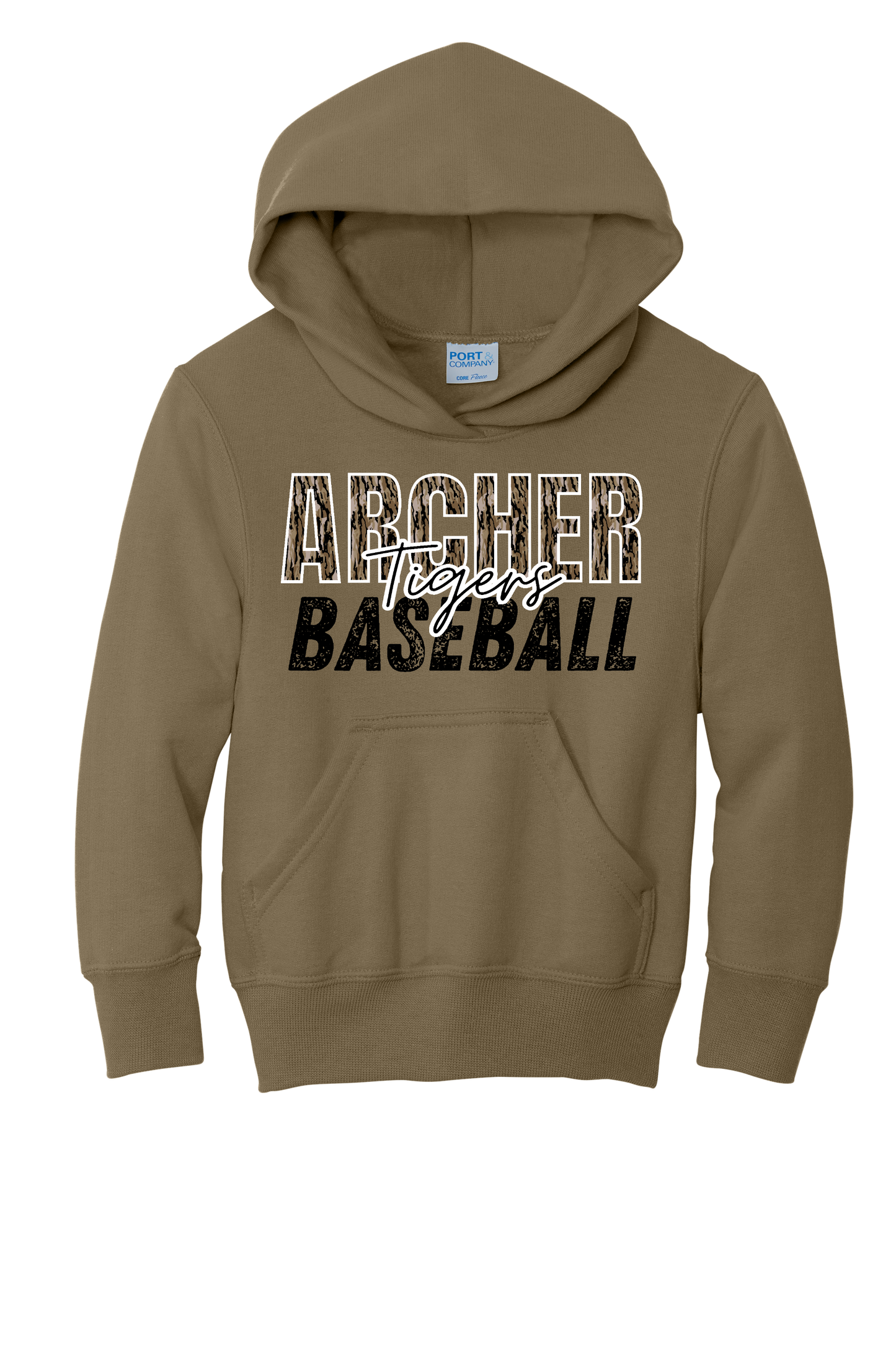 Archer Rec Bottomland Camo Hoodie Youth/Adult