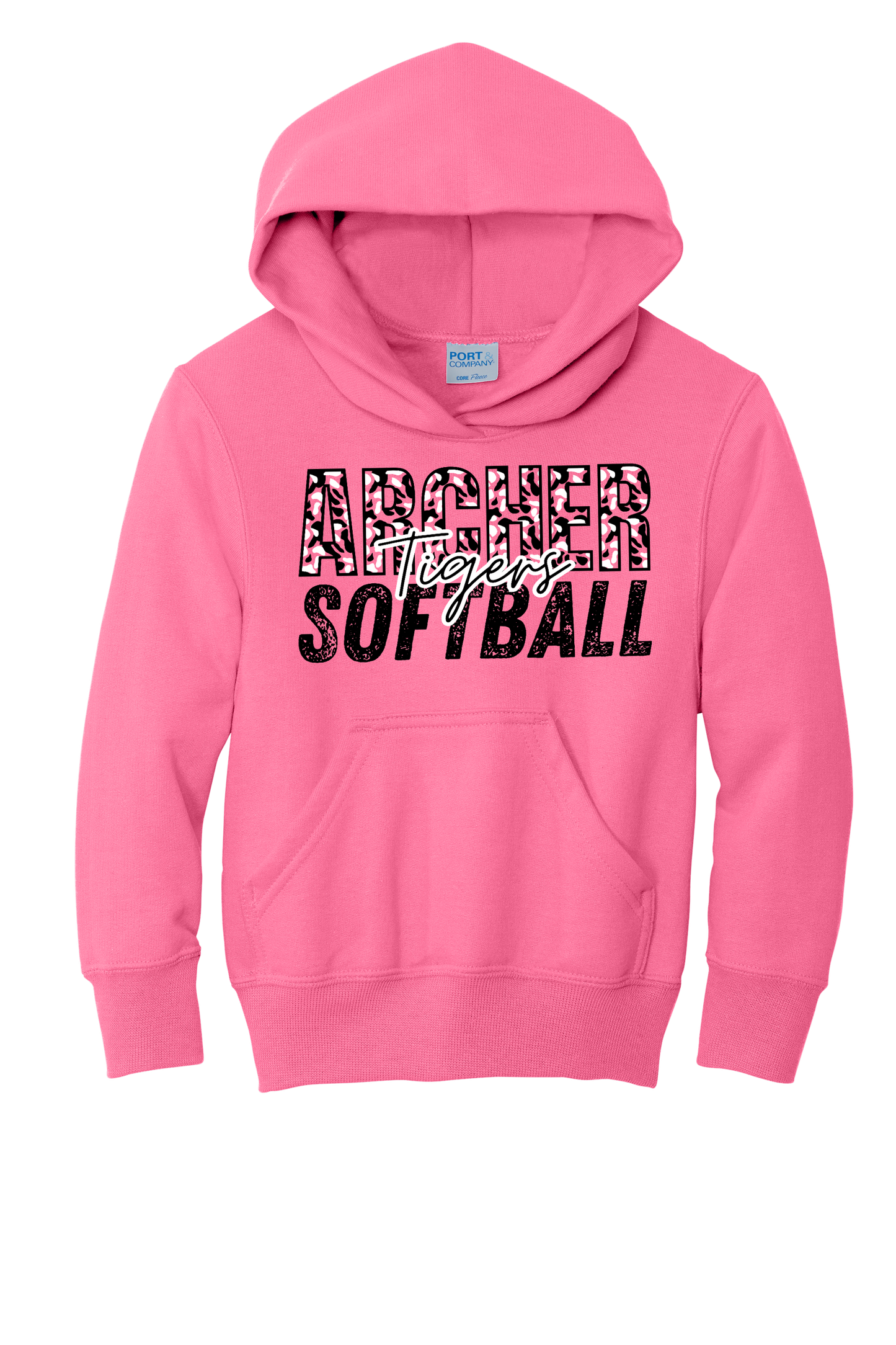 Archer Softball Duck Camo Hoodie Youth/Adult