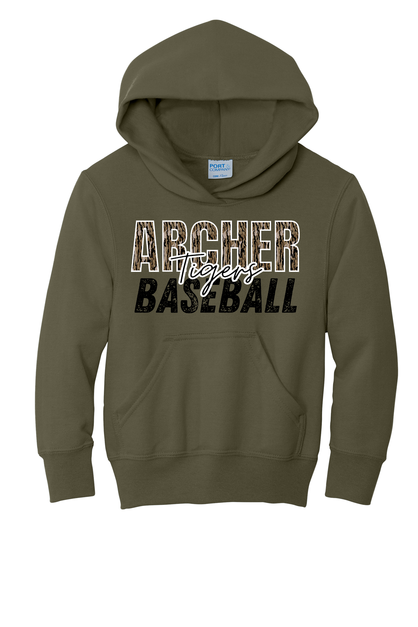 Archer Rec Bottomland Camo Hoodie Youth/Adult