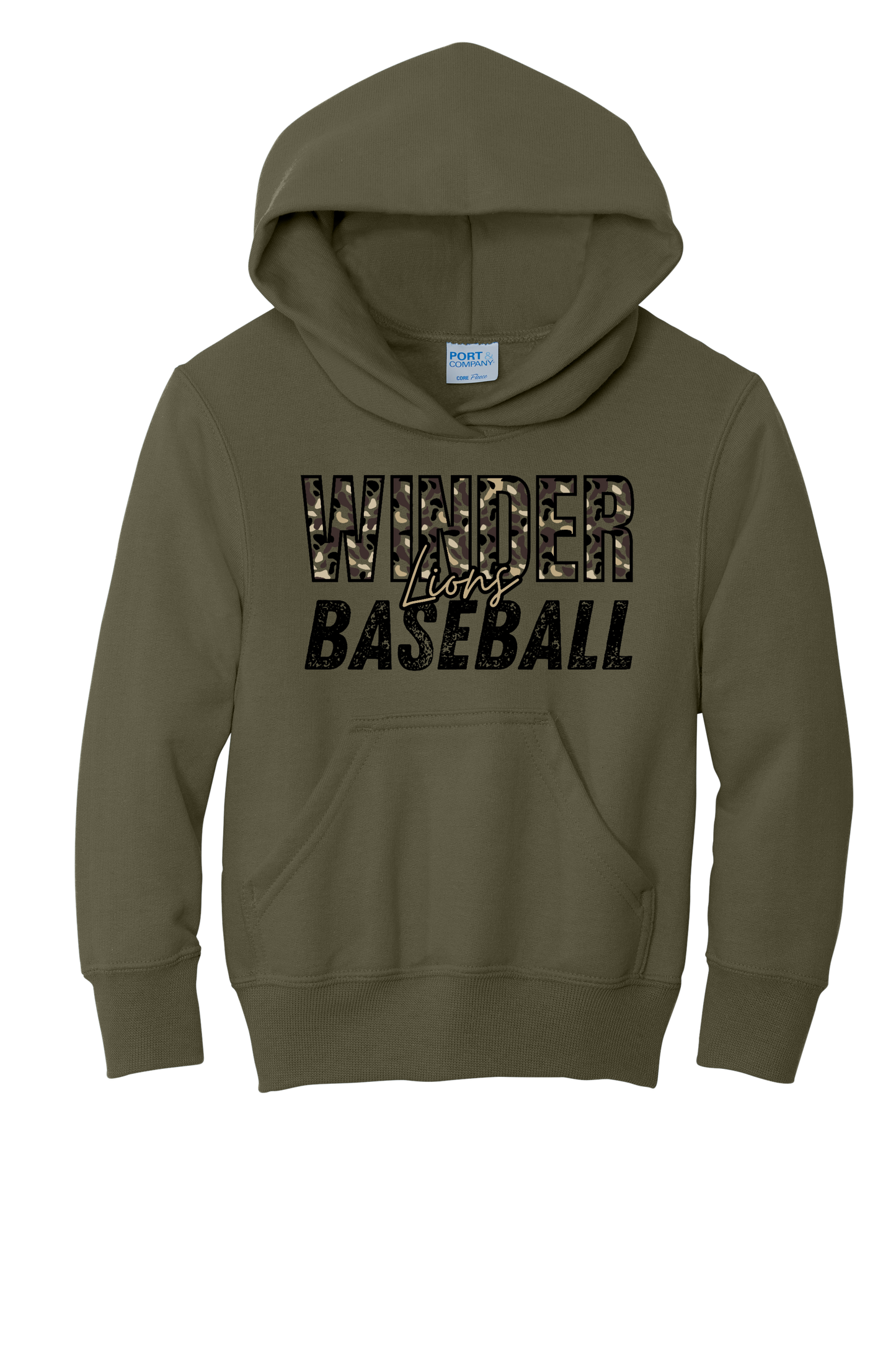Winder Lions Rec Duck Camo Hoodie Youth/Adult