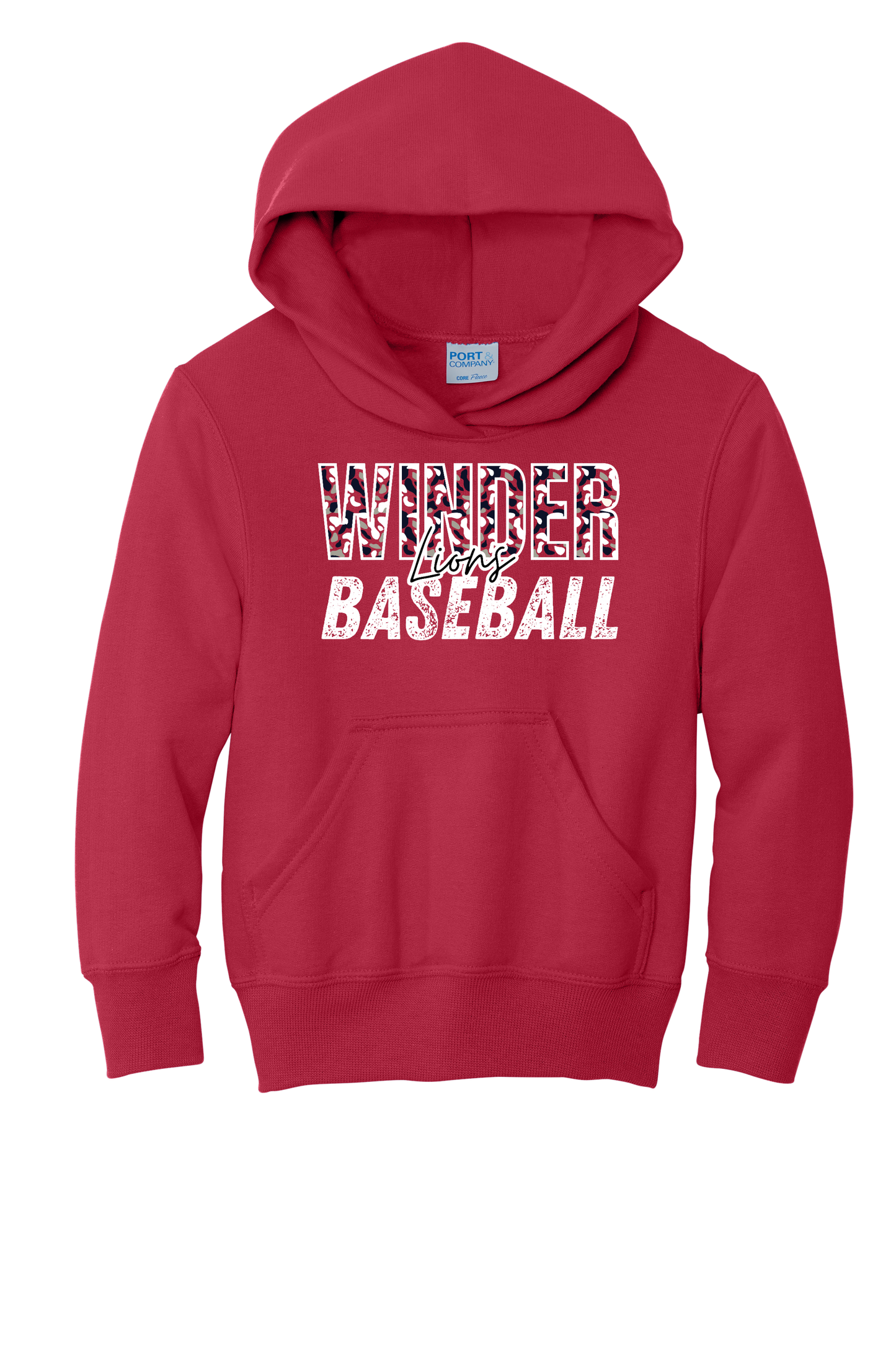Winder Lions Rec Duck Camo Hoodie Youth/Adult