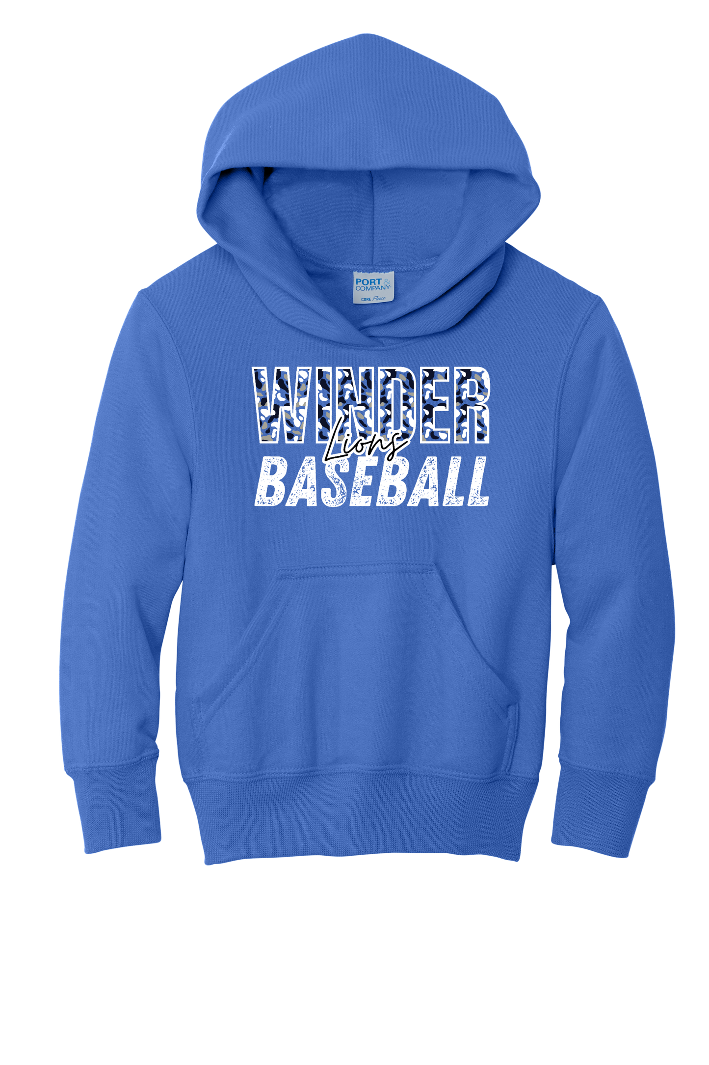 Winder Lions Rec Duck Camo Hoodie Youth/Adult