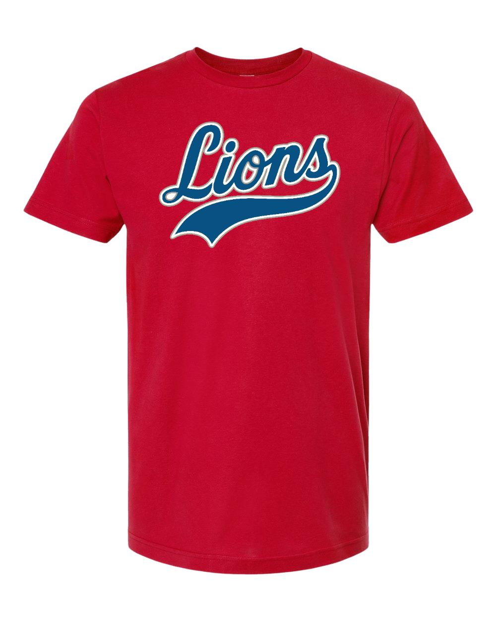 Winder Lions Royal Logo 2 Tee - Youth/Adult