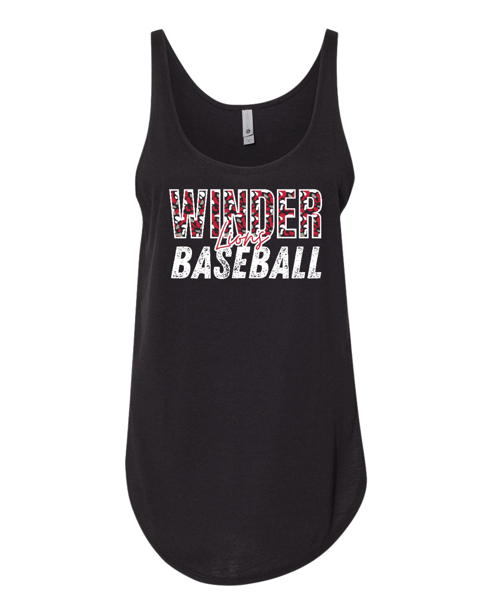 Winder Lions Women's Festival Tank Duck Camo