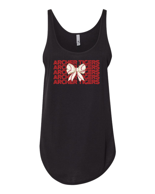 Archer Tigers Bow Women's Festival Tank