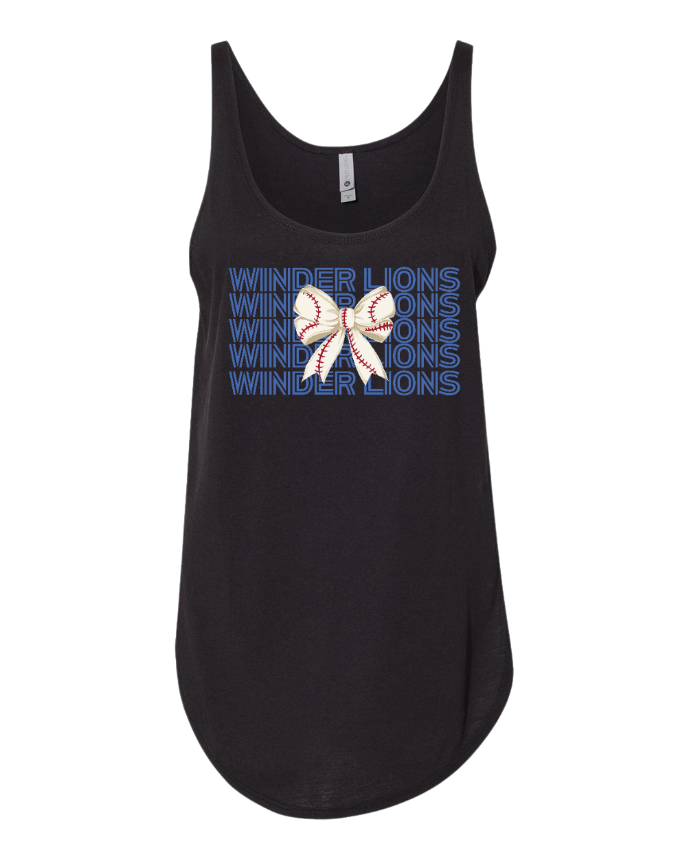 Winder Lions Bow Women's Festival Tank